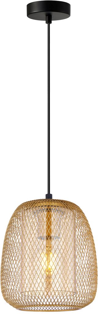 Darmowa Dostawa - Lampa wisząca 1x40 W złota Italux Amiria PND28612GDAMB