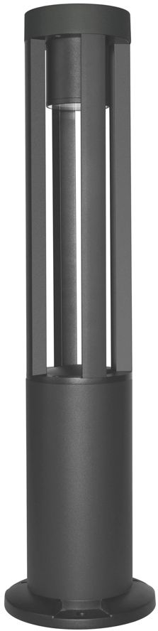 Darmowa Dostawa - Lampa stojąca zewnętrzna 1x10 W czarna Italux Ratel OFL50757MBK