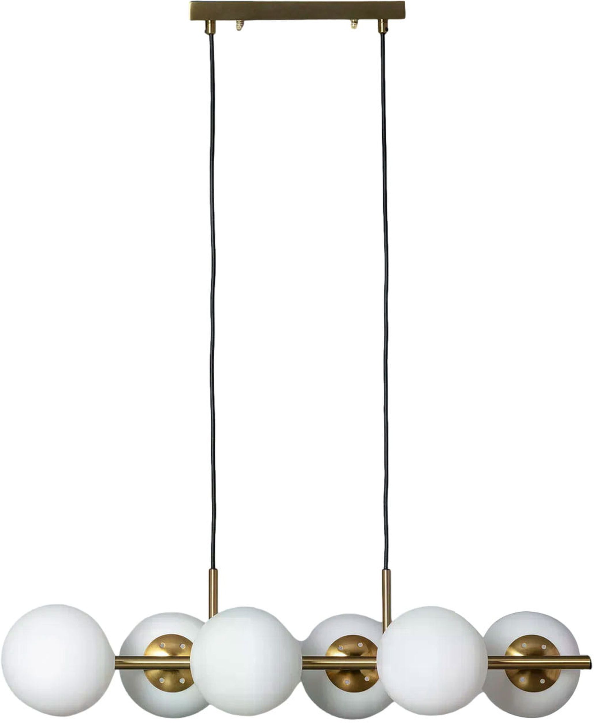 Darmowa Dostawa - Lampa wisząca 6x20 W złota-mleczna Abruzzo Conte ABRLWZC6XE27