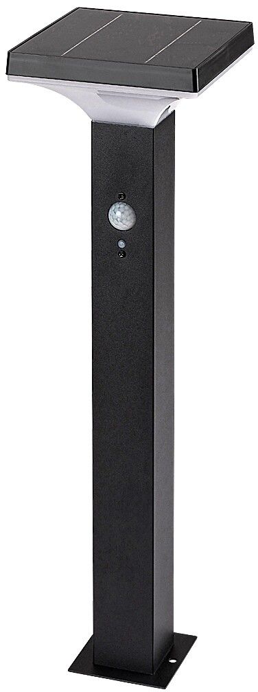 Darmowa Dostawa - Lampa solarna stojąca 1x4 W czarny Rabalux Geleen 77045