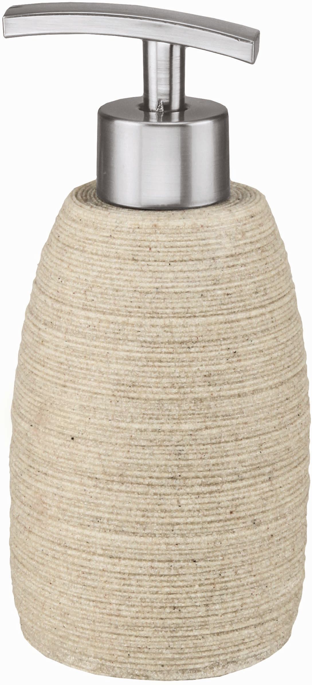 Darmowa Dostawa - Dozownik do mydła 220 ml beżowy Kleine Wolke Sand 8680272854