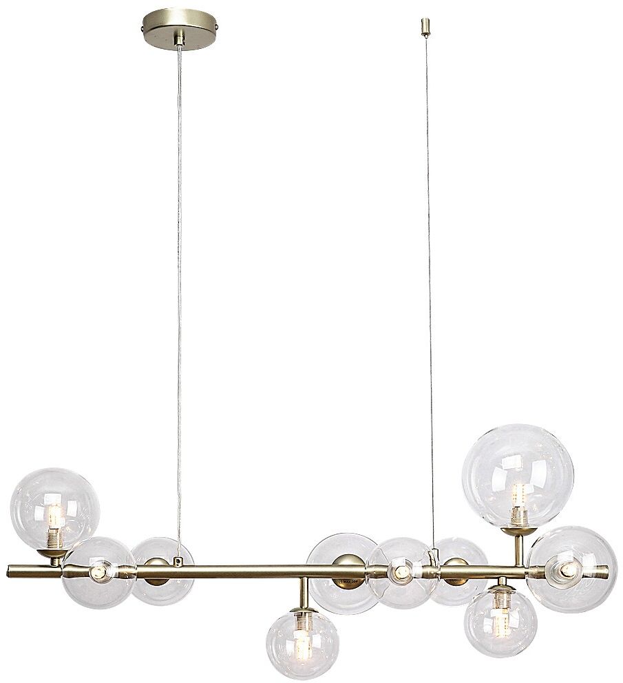 Darmowa Dostawa - Lampa wisząca x28 W przezroczysta-złota Rabalux Aslov 72298