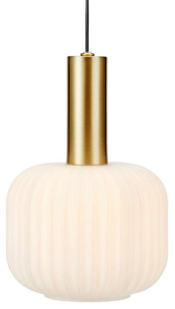 Darmowa Dostawa - Lampa wisząca 1x40 W biała-mosiądz Markslöjd Sober 108123