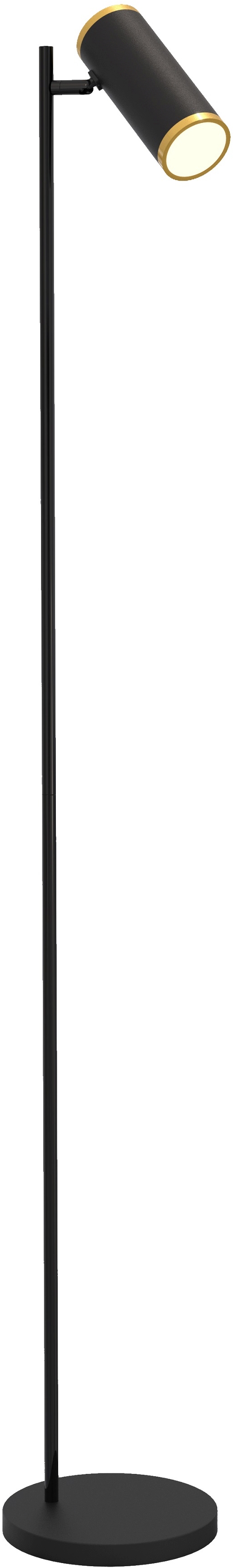 Darmowa Dostawa - Lampa stojąca 1x10 W czarna-złota Aviano Toulouse 3003104