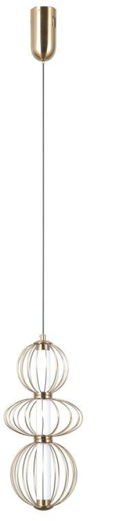 Darmowa Dostawa - Lampa wisząca 1x10 W złota Italux Rabel PND3442213VHBR