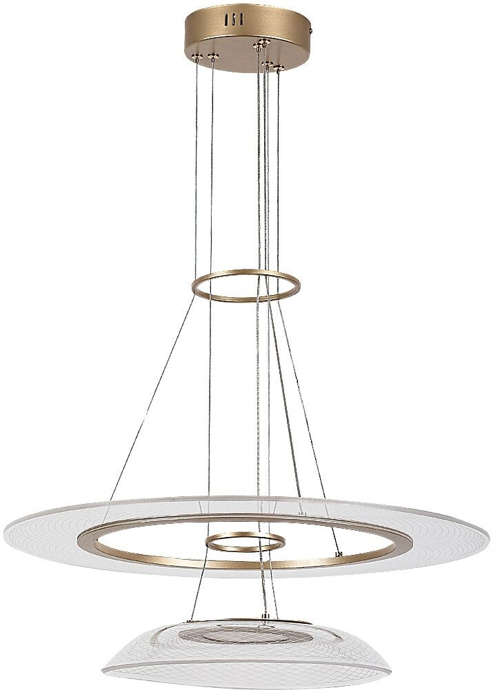 Darmowa Dostawa - Lampa wisząca 2x36 W złota Rabalux Zofrael 72412