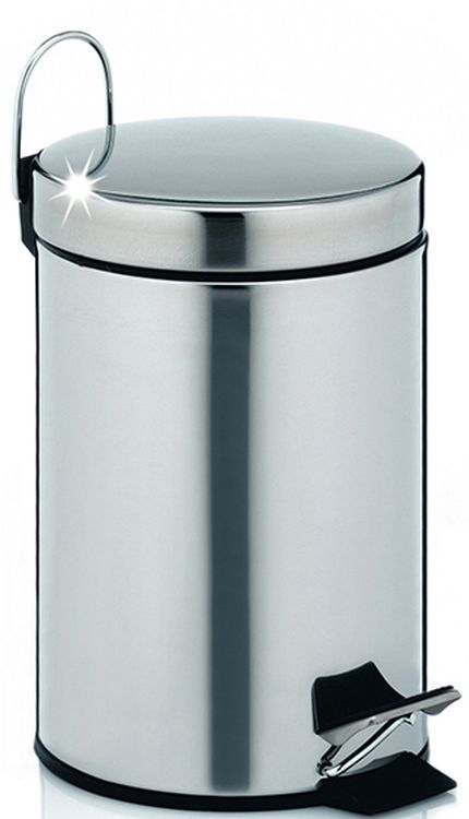 Darmowa Dostawa - Kosz na śmieci 3 l stal Kela Dusty 40435