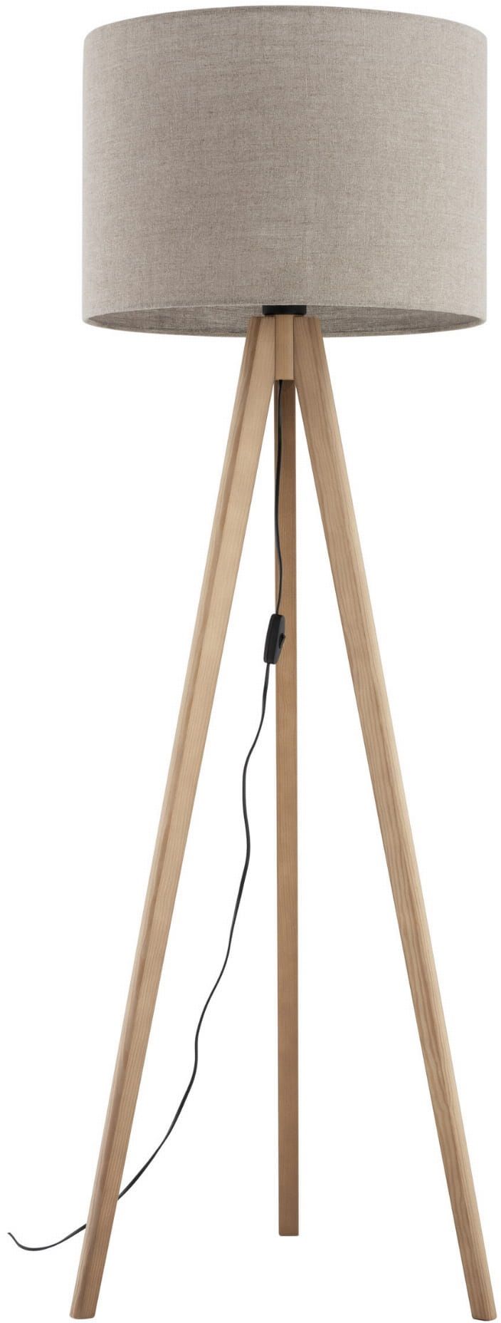 Darmowa Dostawa - Lampa stojąca 1x15 W drewno TK Lighting Grand 16021