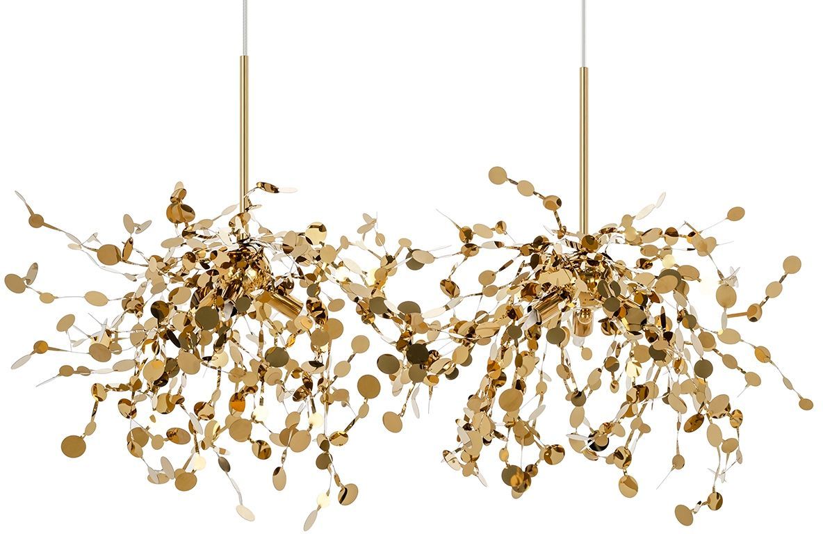 Darmowa Dostawa - Lampa wisząca 6x30 W złota King Home Monete MSE1501100460