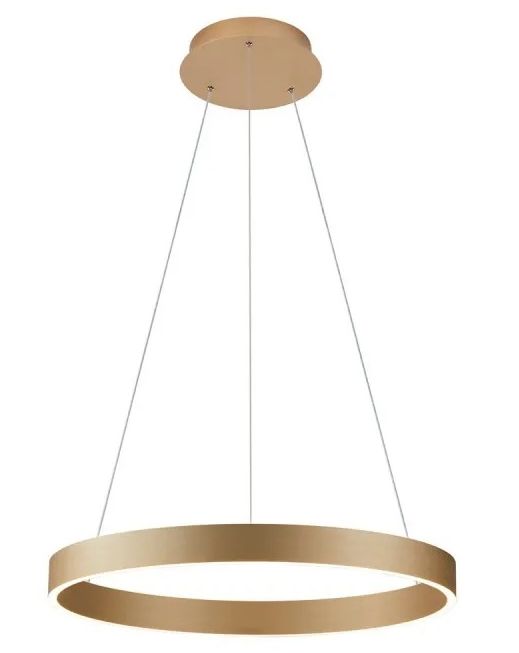 Darmowa Dostawa - Lampa wisząca 1x80 W złota Italux Brasco Up Down PND56215D080RPCGD3KS4KTRDIMM