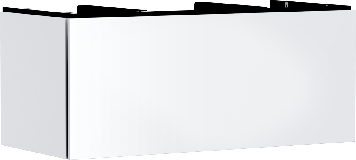 Darmowa Dostawa - Szafka 118x55x50 cm podumywalkowa wisząca biała Hansgrohe Xilesa E 54267700