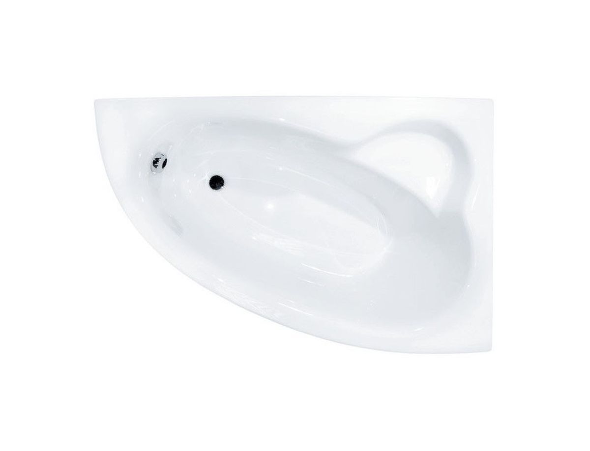 Darmowa Dostawa - Wanna narożna 150x100 cm prawa biała Besco Natalia #WAN150NP$