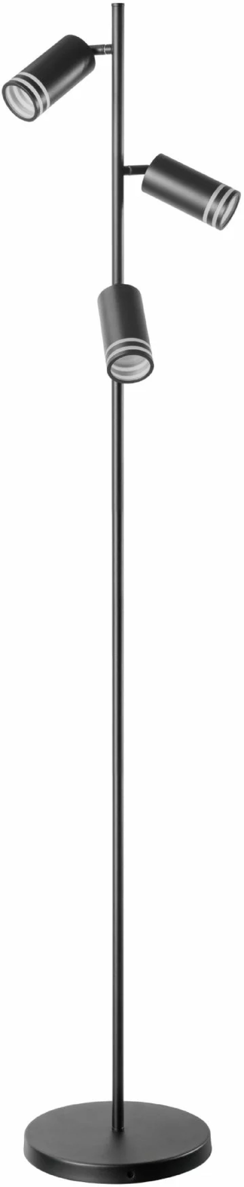 Darmowa Dostawa - Lampa stojąca 3x10 W czarna Goldlux Roma 327581