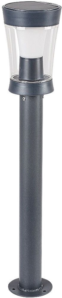 Darmowa Dostawa - Lampa solarna stojąca 1x3 W szara Rabalux Angers 77038