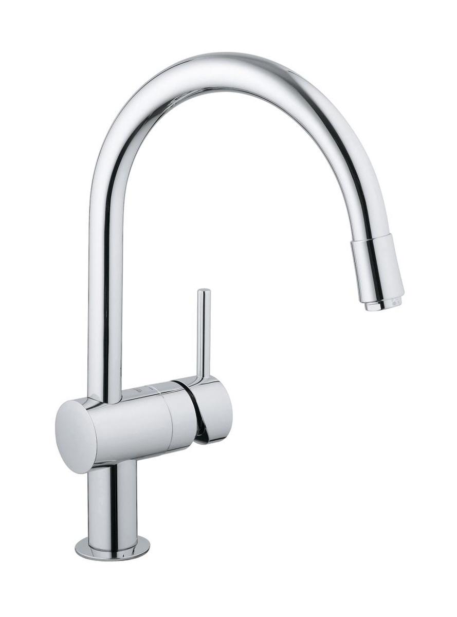 Darmowa Dostawa - Bateria kuchenna stojąca starlight chrome Grohe Minta 32918000