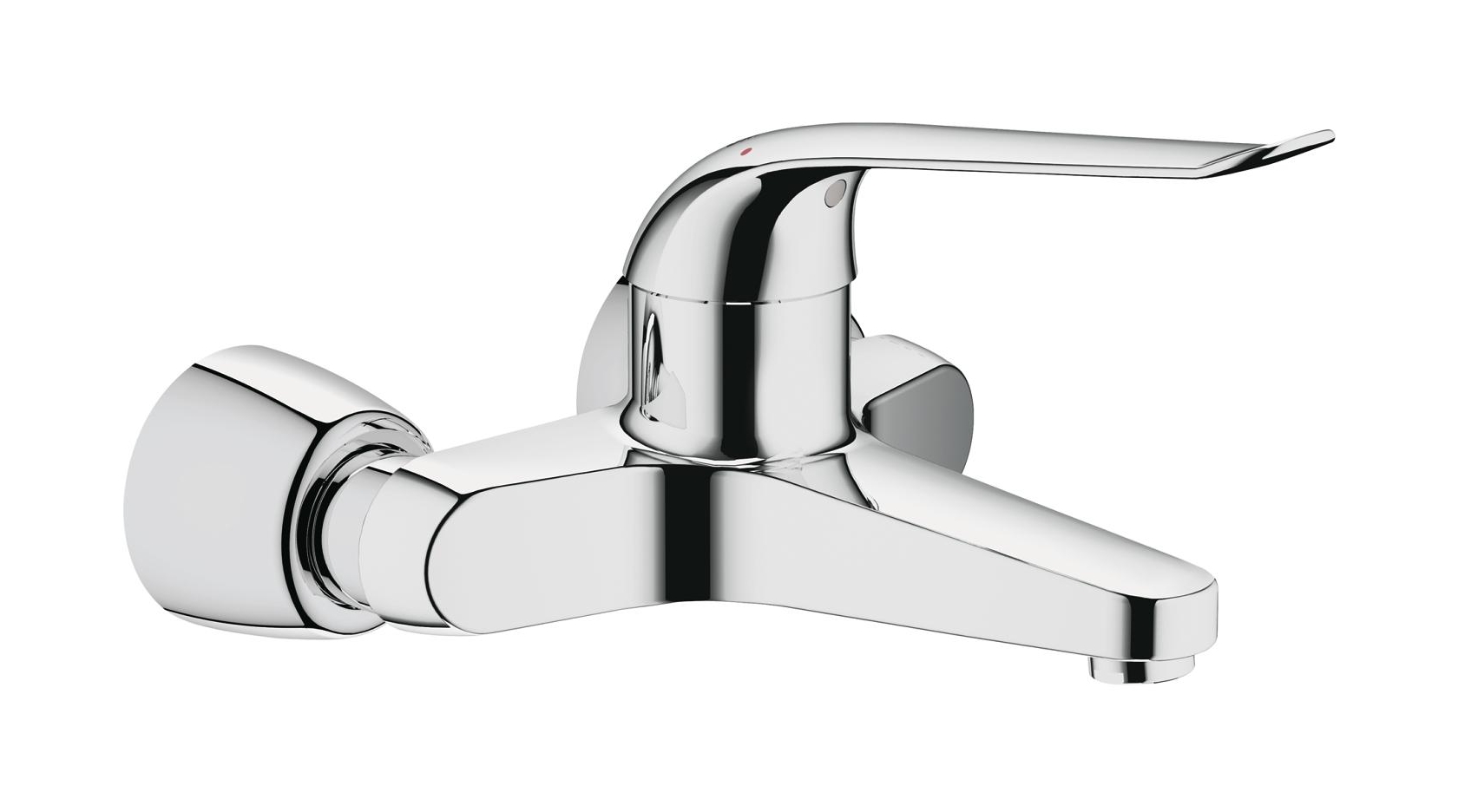 Darmowa Dostawa - Bateria umywalkowa ścienna starlight chrome Grohe Euroeco Special 32779000