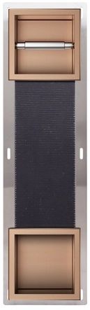 Darmowa Dostawa - Uchwyt na papier toaletowy miedź Balneo Wall Box Paper 2 B03010403021