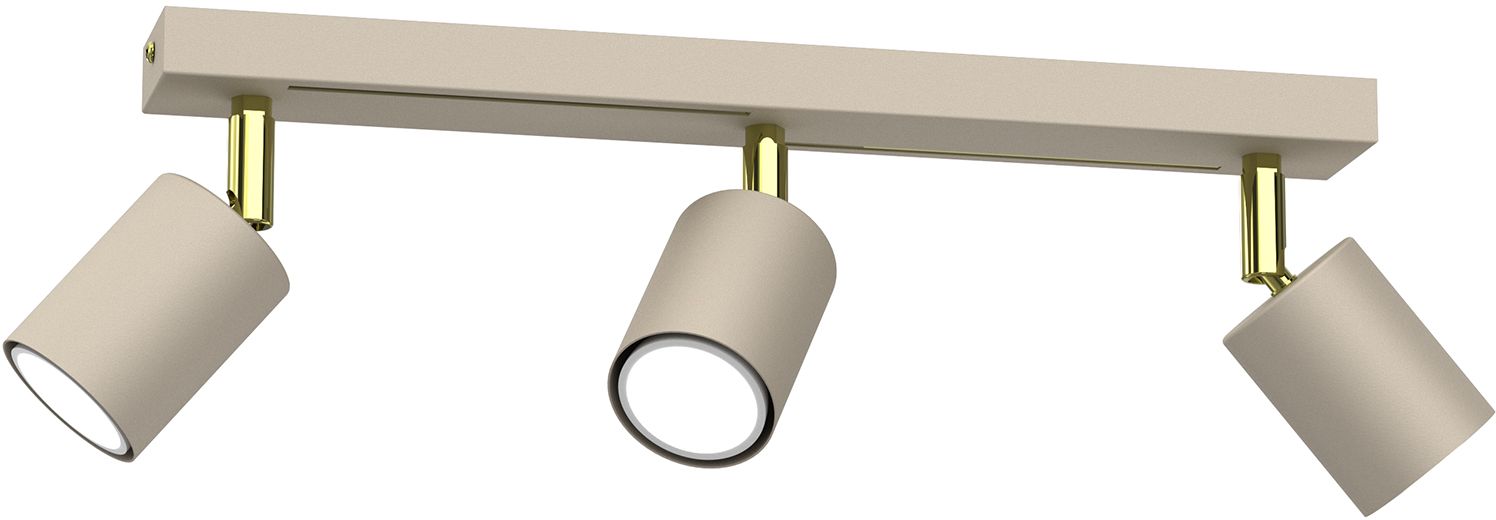 Darmowa Dostawa - Lampa podsufitowa 3x8 W beżowa Luminex Striper 4597