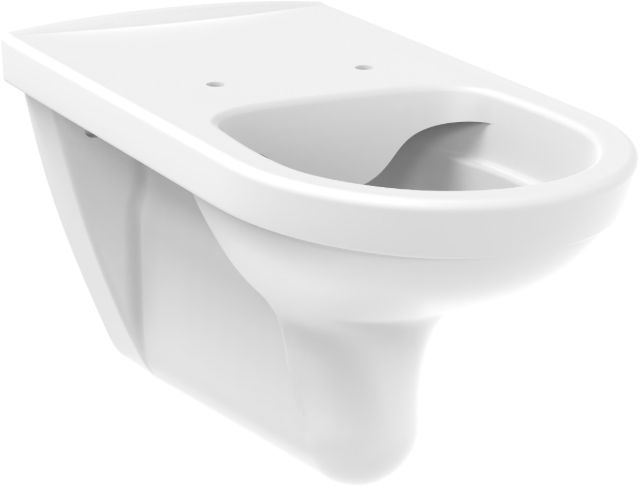 Darmowa Dostawa - Miska WC wisząca bez kołnierza dla niepełnosprawnych biały Roca Access Dostępna Łazienka A346239000