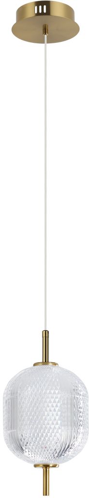 Darmowa Dostawa - Lampa wisząca 1x8 W złota Italux Corado PND814381AGD