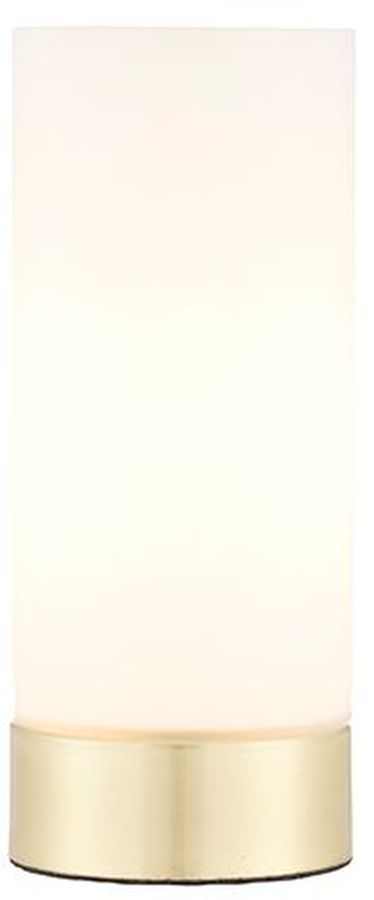 Darmowa Dostawa - Lampa stołowa 1x40 W biała-mosiądz Endon Dara 69520