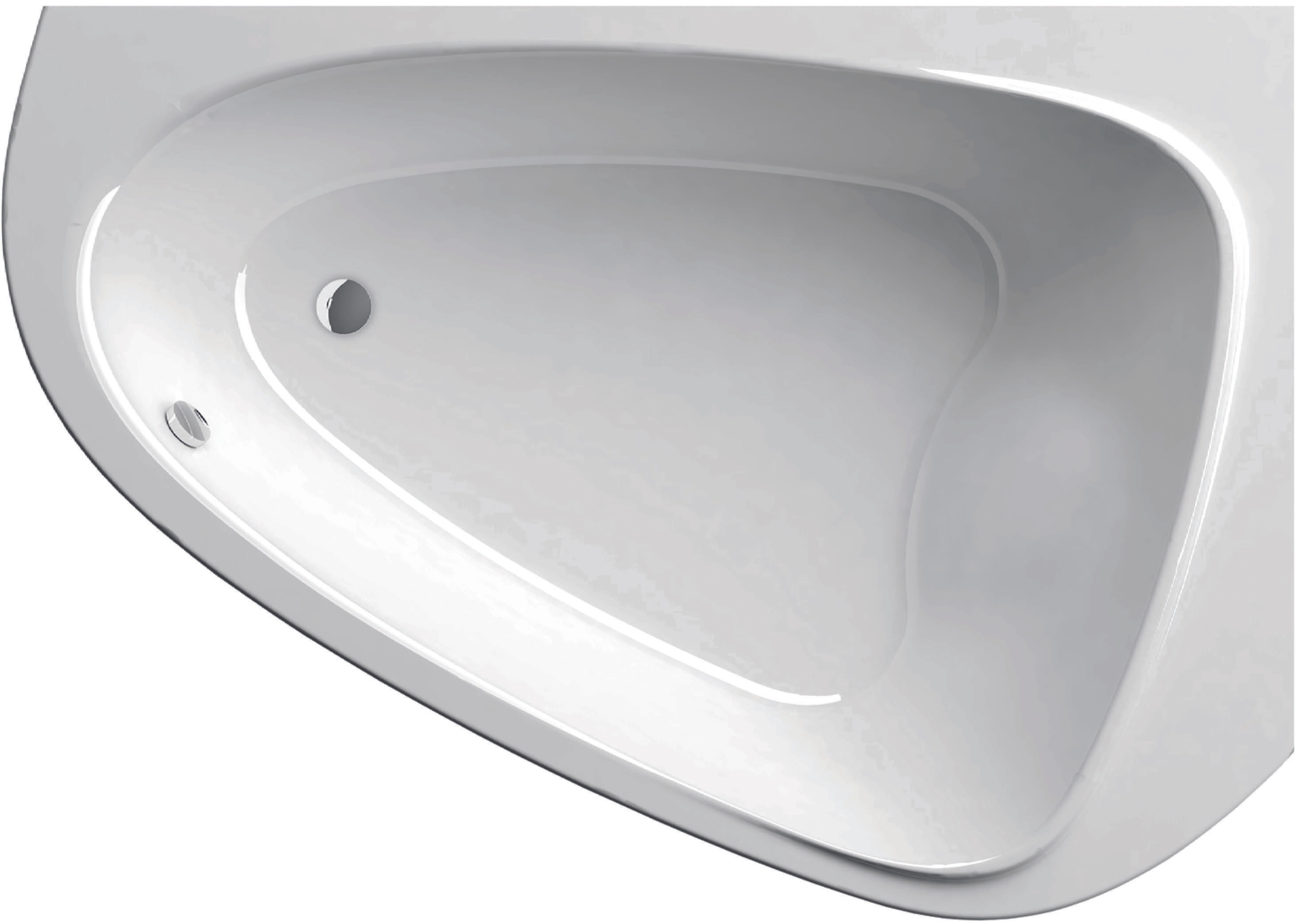 Darmowa Dostawa - Wanna narożna 196x113.5 cm prawa biała Ravak LoveStory C761000000