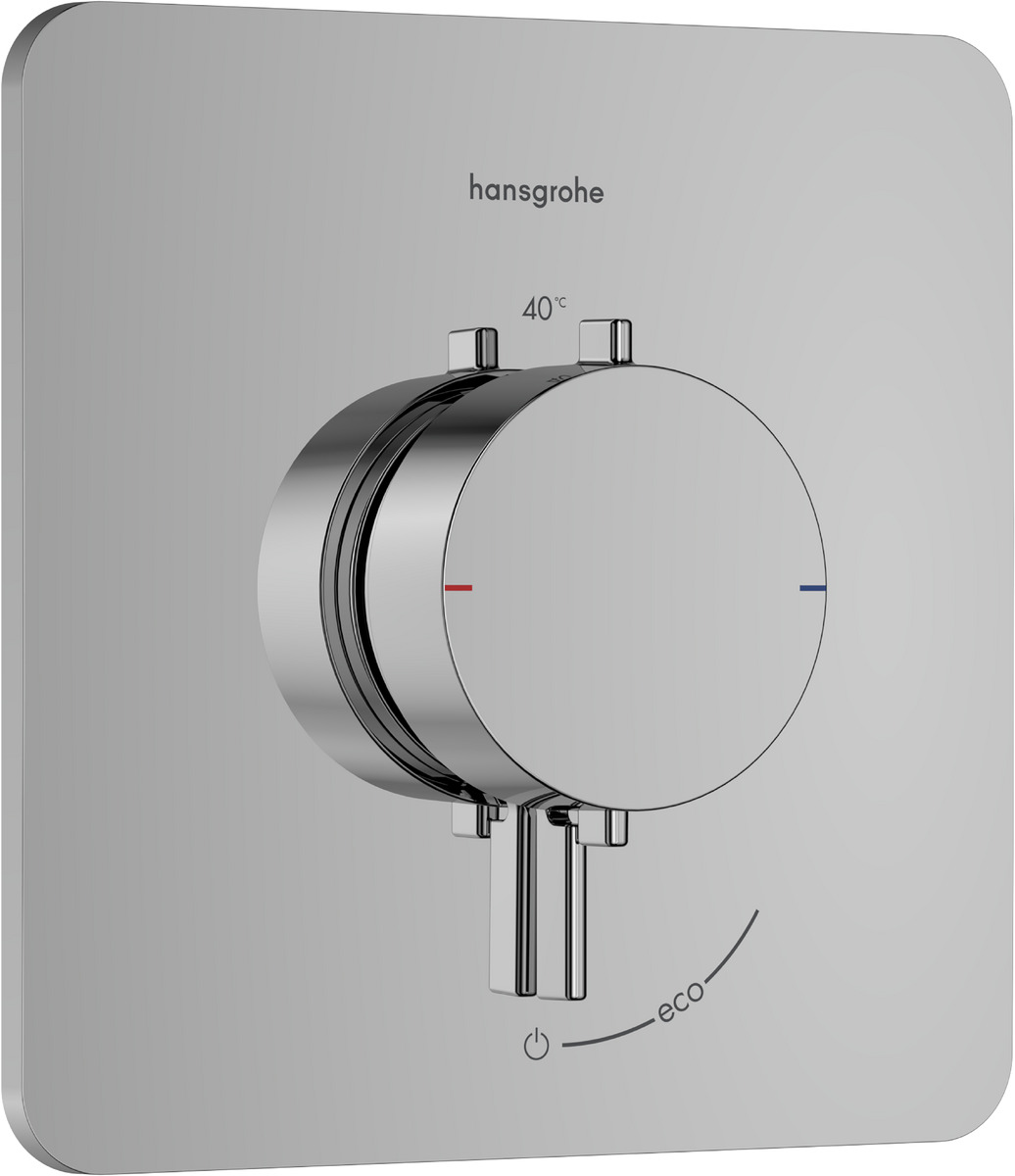 Darmowa Dostawa - Bateria prysznicowa podtynkowa z termostatem chrom Hansgrohe Ecostat Comfort Q 33712000