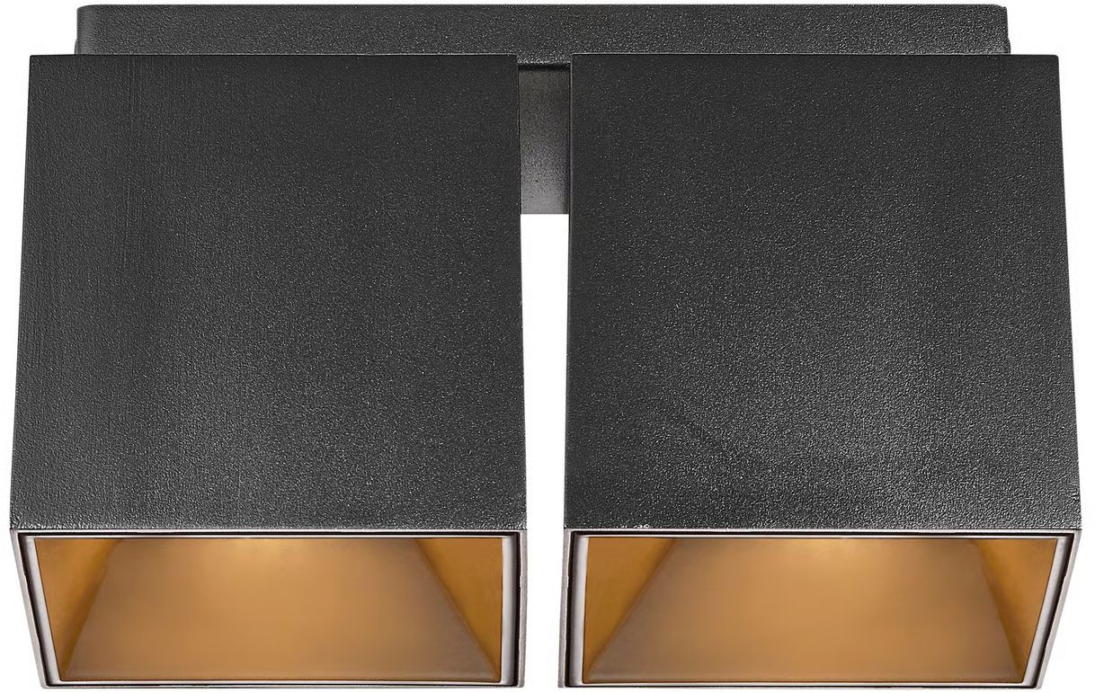 Darmowa Dostawa - Lampa podsufitowa 2x50 W czarna Nordlux Ethan 2110410103