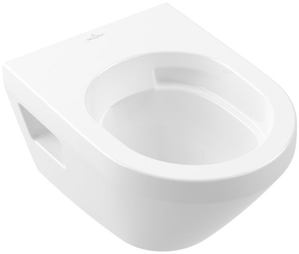 Darmowa Dostawa - Miska WC wisząca bez kołnierza ze spłukiwaniem wirowym biały połysk Villeroy & Boch Architectura 4687C001