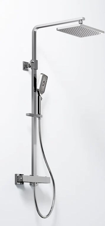 Darmowa Dostawa - Zestaw wannowo-prysznicowy ścienny termostatyczny z deszczownicą chrom Steinberg 342 3422721