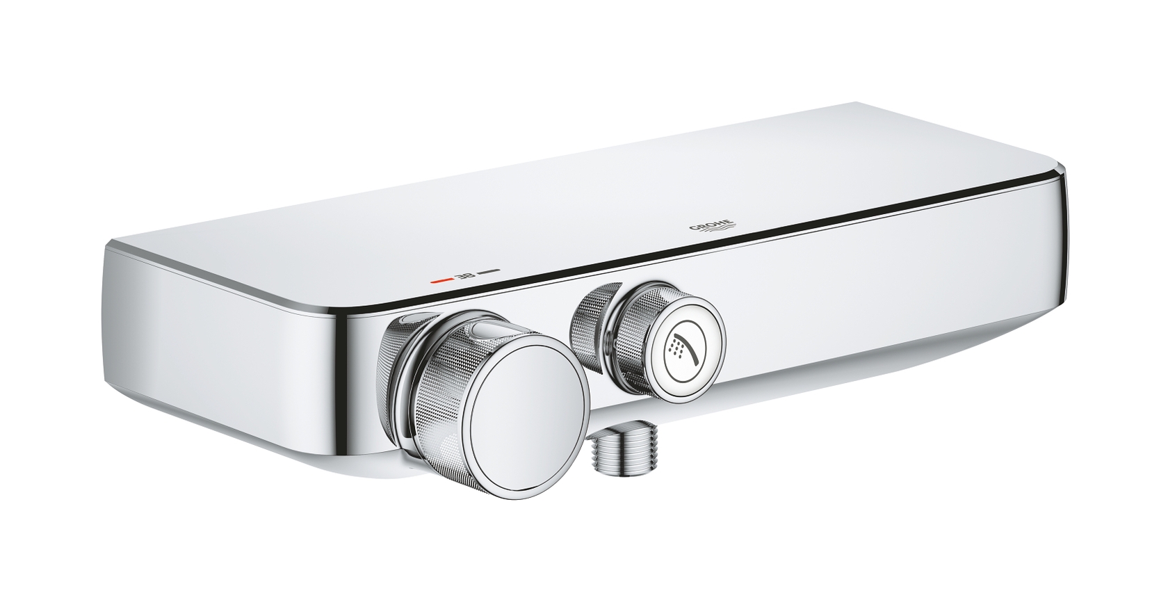 Darmowa Dostawa - Bateria prysznicowa ścienna termostatyczna starlight chrome Grohe Grohtherm SmartControl 34719000