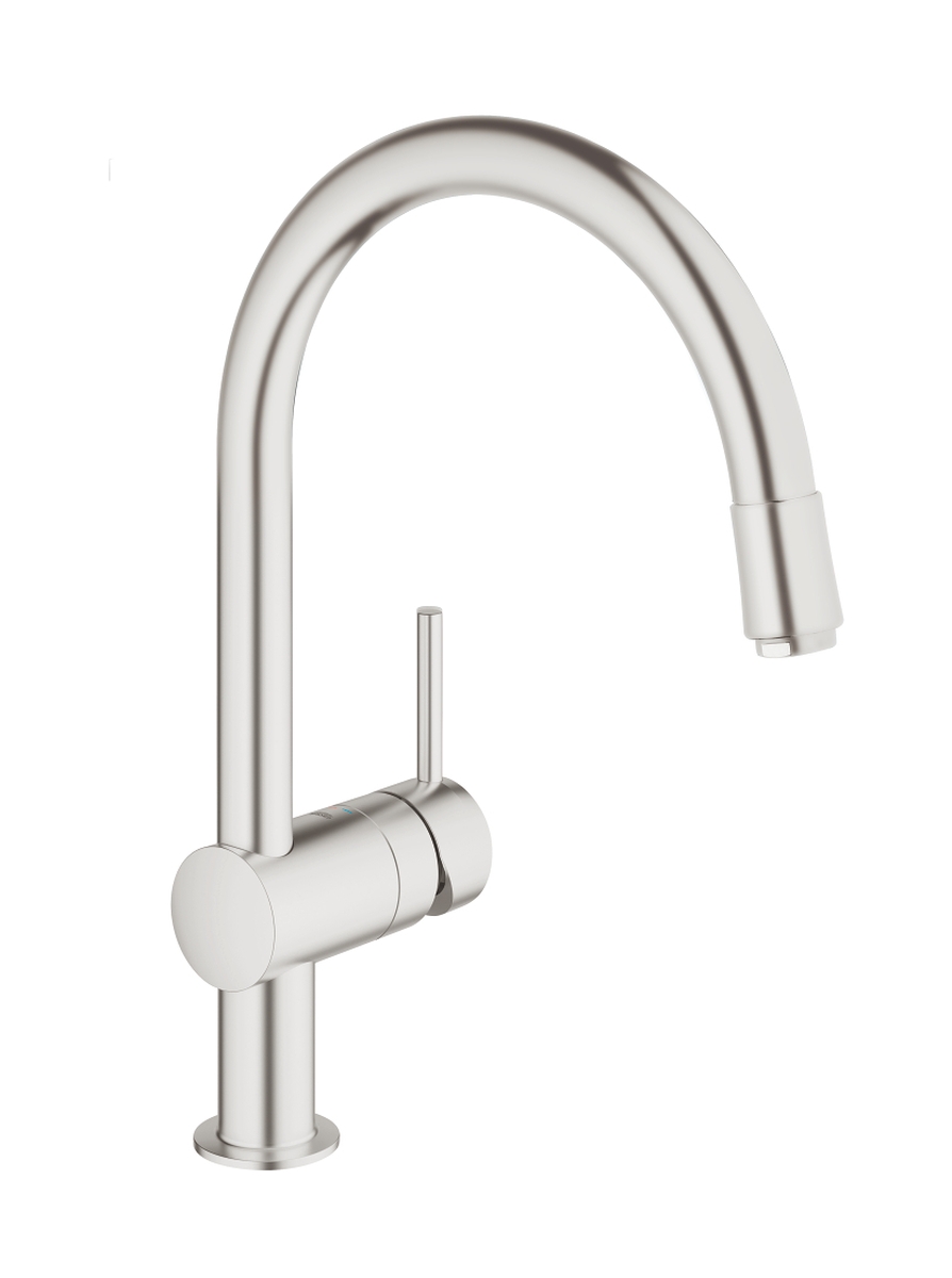 Darmowa Dostawa - Bateria kuchenna stojąca supersteel Grohe Minta 32918DC0