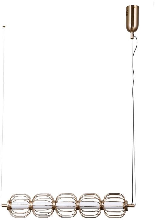 Darmowa Dostawa - Lampa wisząca 1x20 W złota Italux Pedro PND344055HBR