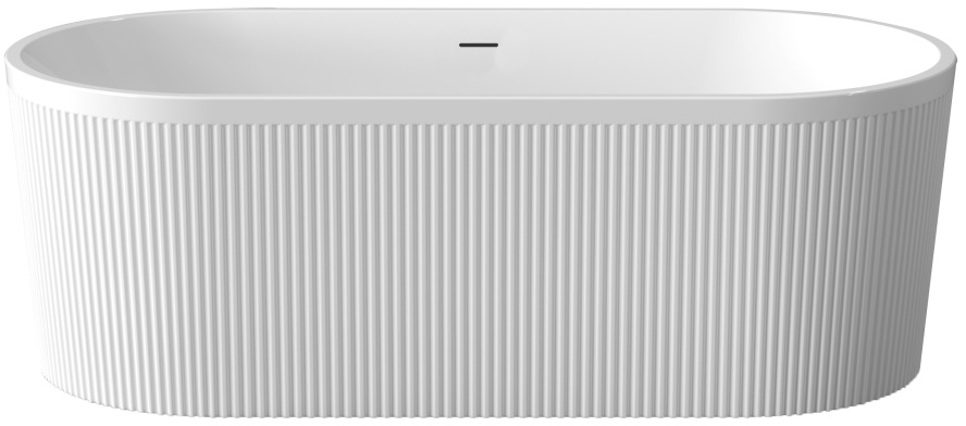 Darmowa Dostawa - Wanna wolnostojąca 170x80 cm owalna biała Invena Glamour AN01120