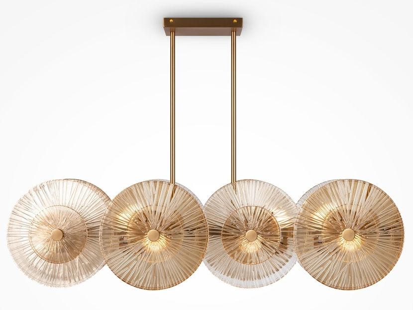 Darmowa Dostawa - Lampa wisząca powyżej 6x40 W złota Maytoni Aster MOD007PL08G1