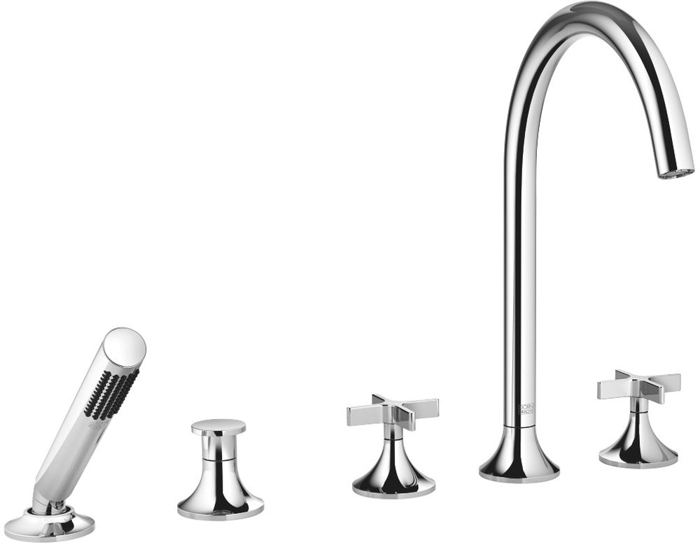 Darmowa Dostawa - Bateria wannowo-prysznicowa nawannowa chrom Dornbracht Vaia 2752280900