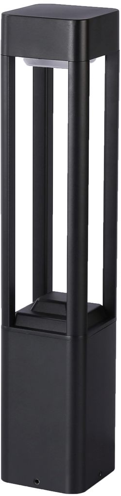 Darmowa Dostawa - Lampa stojąca zewnętrzna 1x10 W czarna Italux Nutri OFL22982MBK