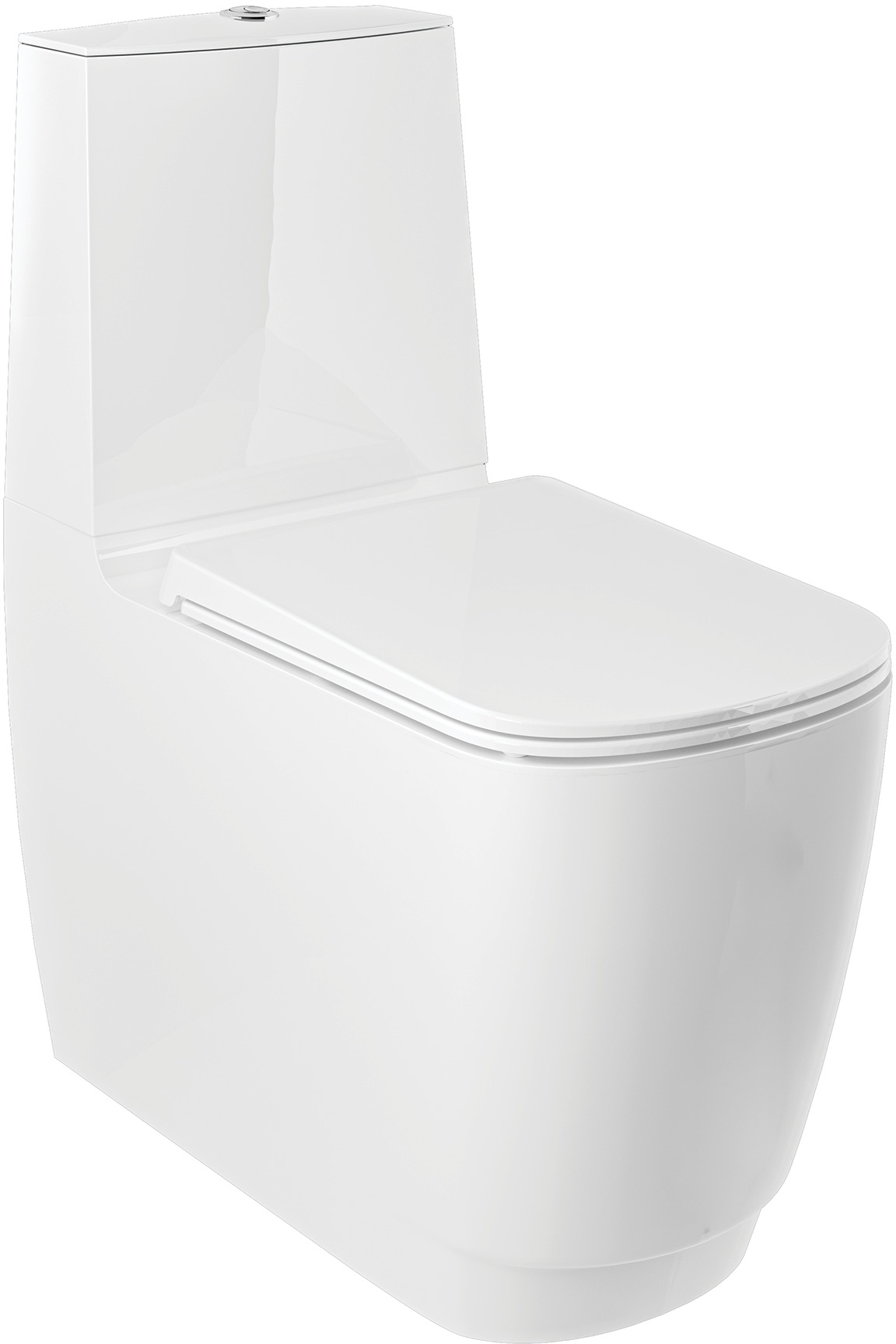 Darmowa Dostawa - Miska kompakt WC ze spłukiwaniem wirowym biały Kludi Resa S 27WCB0143