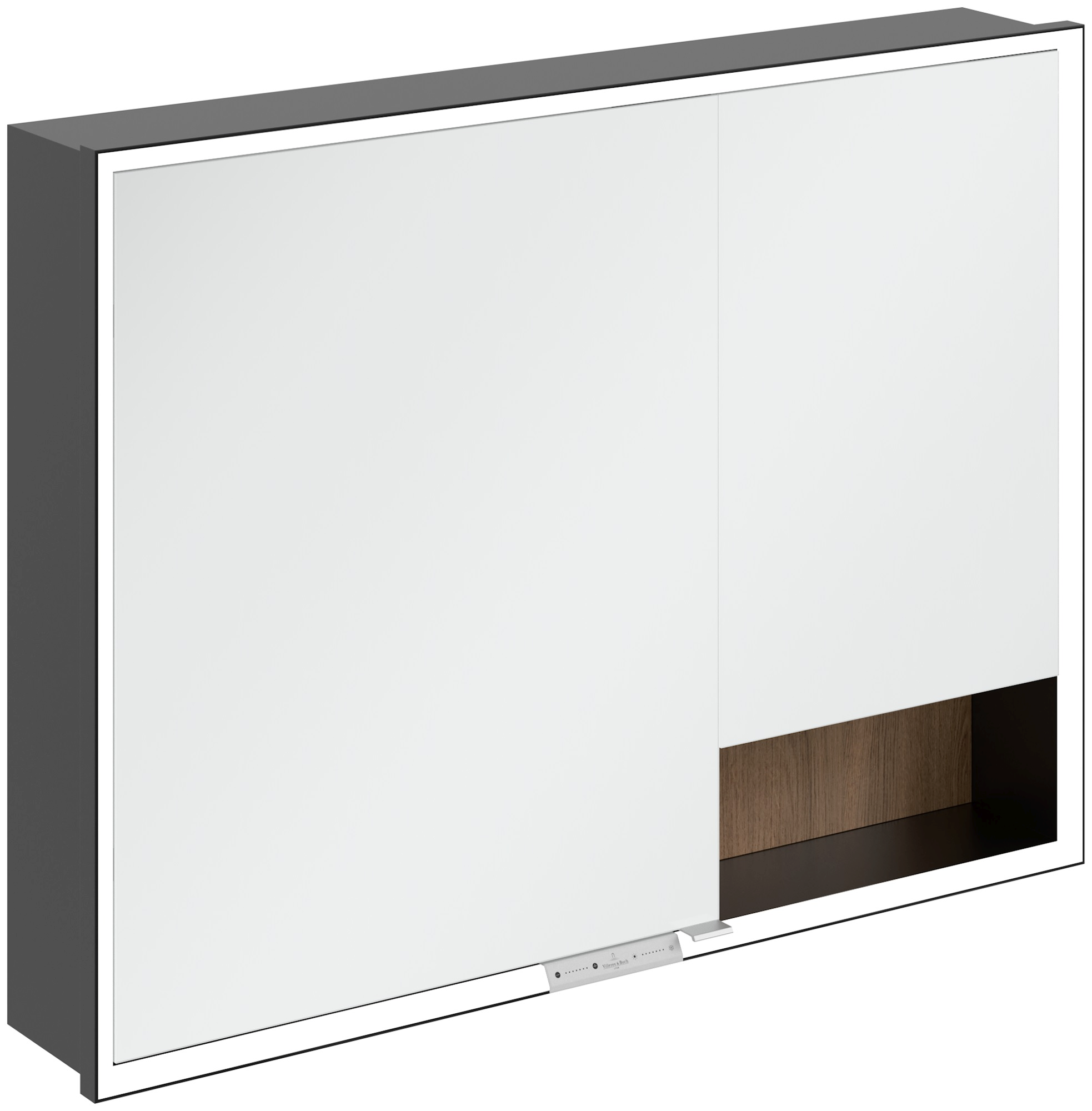 Darmowa Dostawa - Szafka 100x16.8x75 cm z lustrem dąb Villeroy & Boch My View+ B48210RH