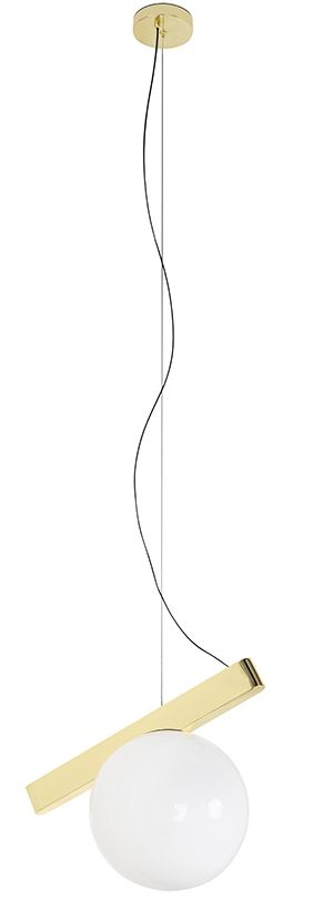 Darmowa Dostawa - Lampa wisząca 1x W biała-złota Moosee Balance MSE1501100553