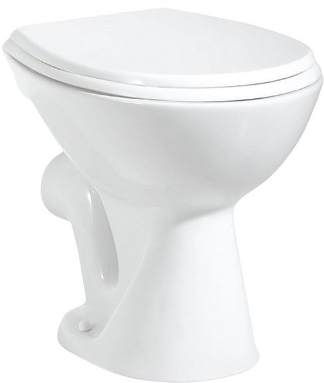 Darmowa Dostawa - Miska WC stojąca z kołnierzem biały Creavit TP330