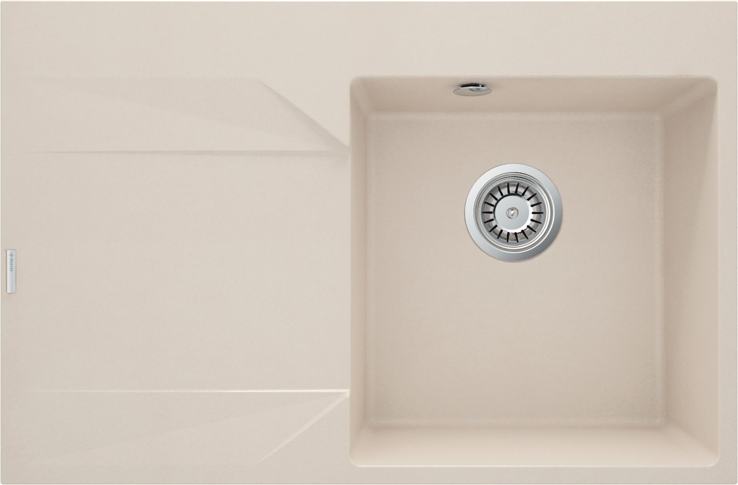 Darmowa Dostawa - Zlewozmywak granitowy 76x50 cm beżowy Deante Evora ZQJ511L