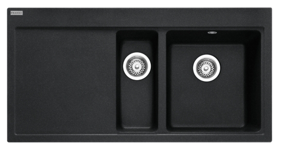 Darmowa Dostawa - Zlewozmywak granitowy 100x51.5 cm szary/grafitowy/onyx Franke Mythos 1140743115