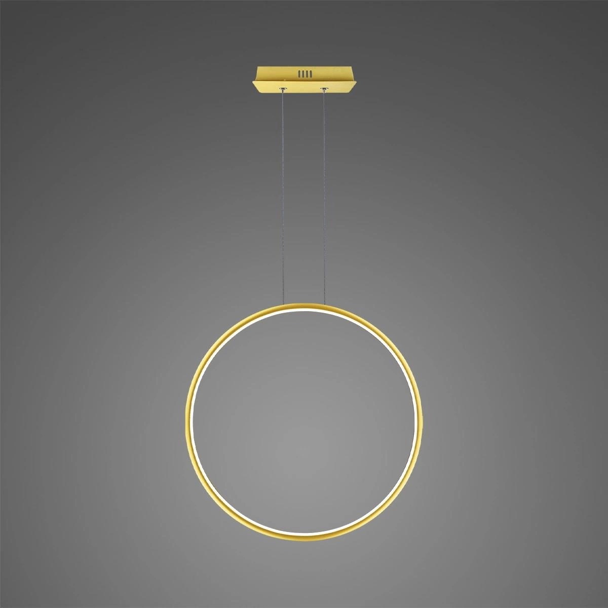 Darmowa Dostawa - Lampa wisząca 1x23 W złota Altavola Design Ledowe Okręgi LA073X60in4kgoldDali