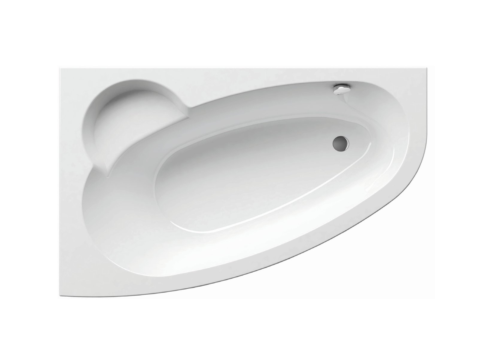 Darmowa Dostawa - Wanna narożna 150x100 cm lewa biała Ravak Asymmetric C441000000