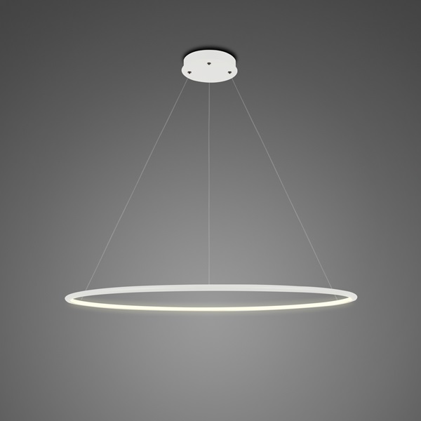Darmowa Dostawa - Lampa wisząca 1x43 W biała Altavola Design Ledowe Okręgi LA073P80in3kwhite