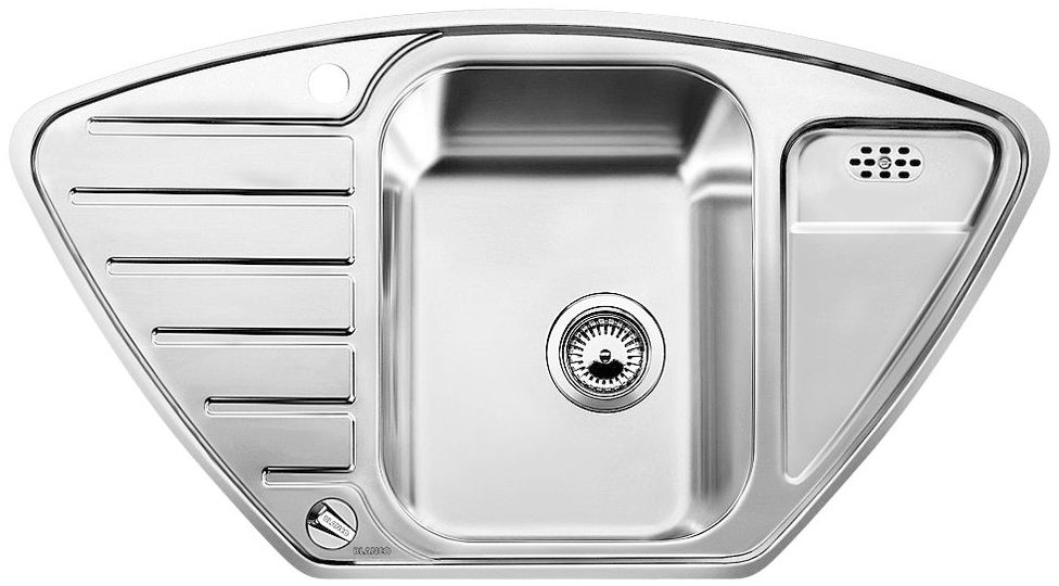 Darmowa Dostawa - Zlewozmywak stalowy 93x51 cm Blanco Lantos 9 E-IF 516277