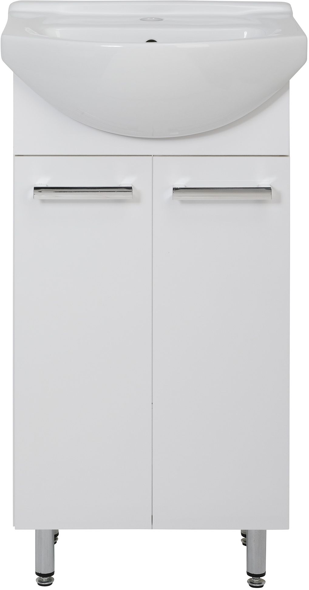 Darmowa Dostawa - Umywalka z szafką 46 cm białą Astor Lupo AMLUD45327