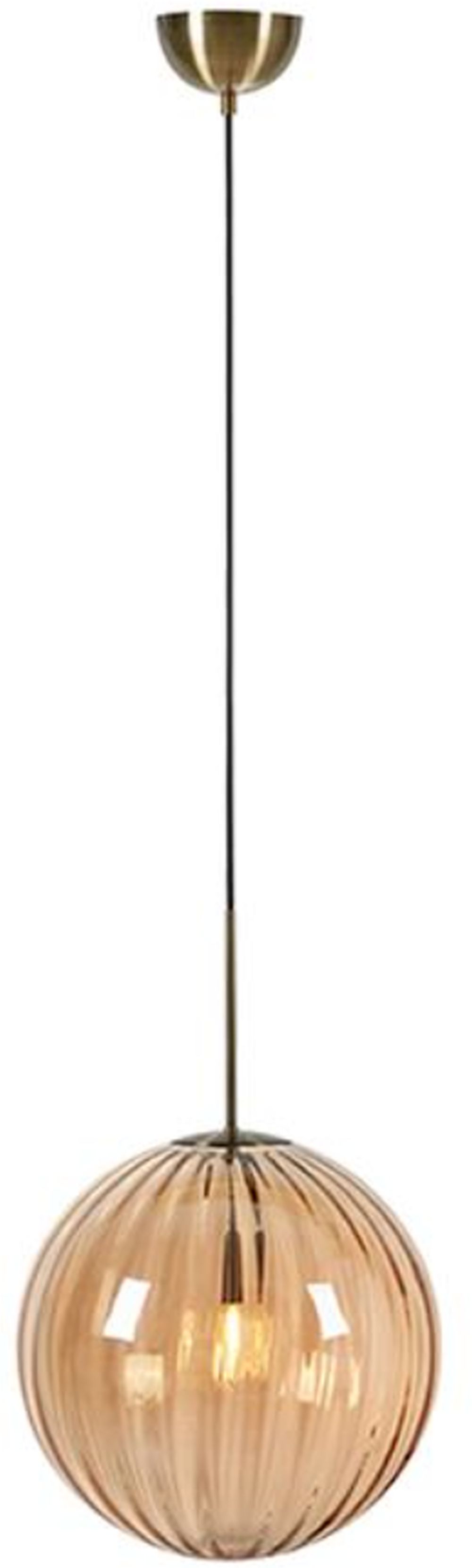 Darmowa Dostawa - Lampa wisząca 1x40 W złota Markslöjd Fengari 108763