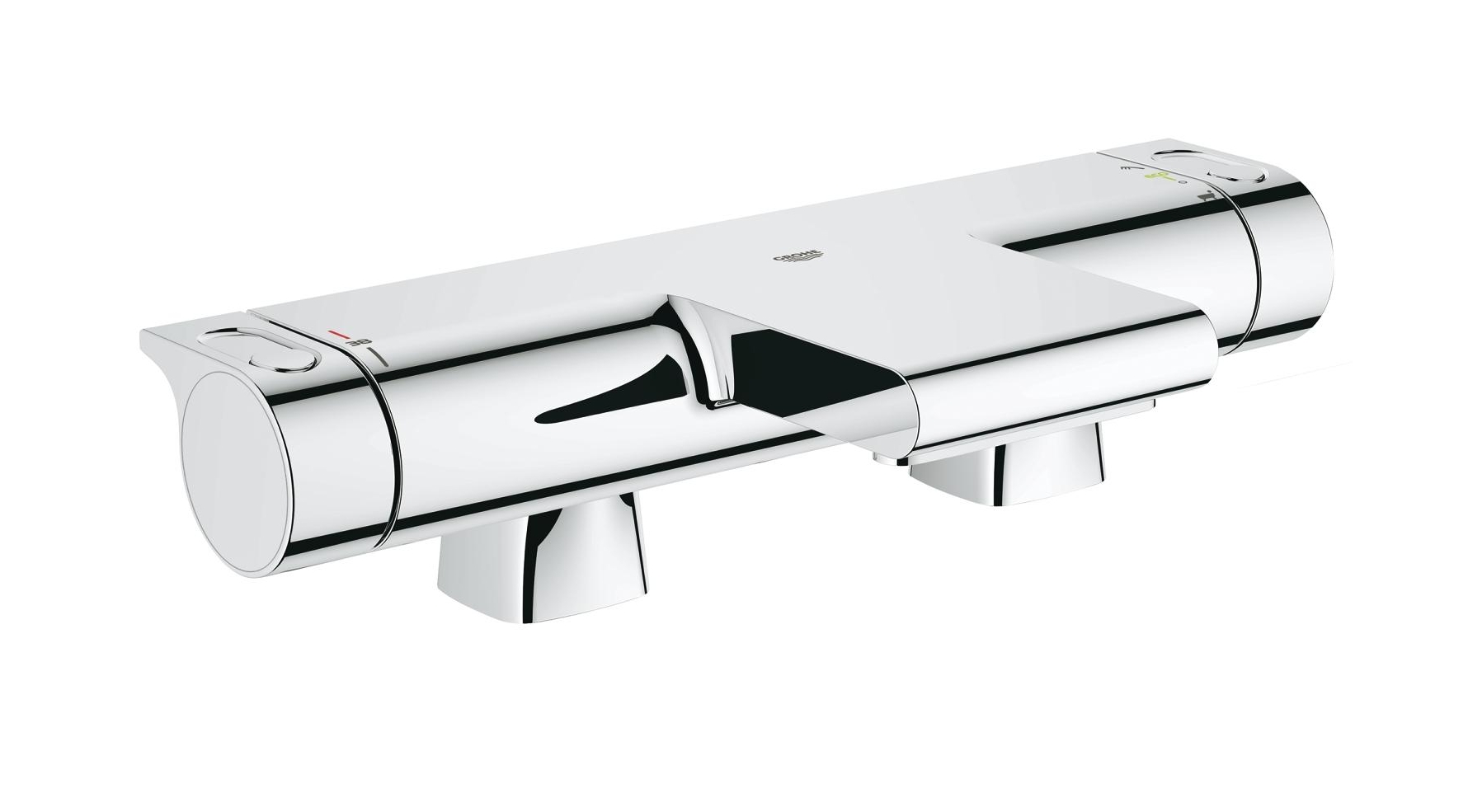 Darmowa Dostawa - Bateria wannowo-prysznicowa nawannowa termostatyczna starlight chrome Grohe Grohtherm 34176001